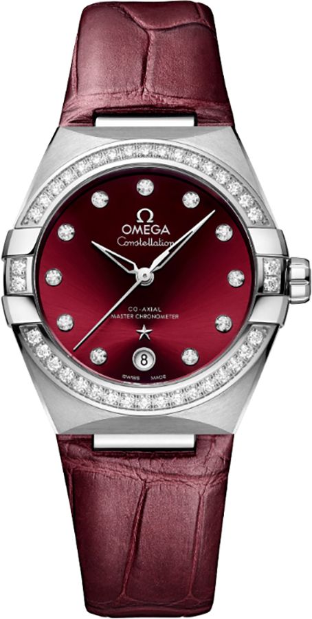 Omega Constellation Watches Unisex Red Self Winding Automatic 13118362061001 Watch