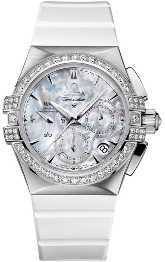 Omega Constellation Watches Ladies Pearl White Self winding Automatic 12117355005001 Watch