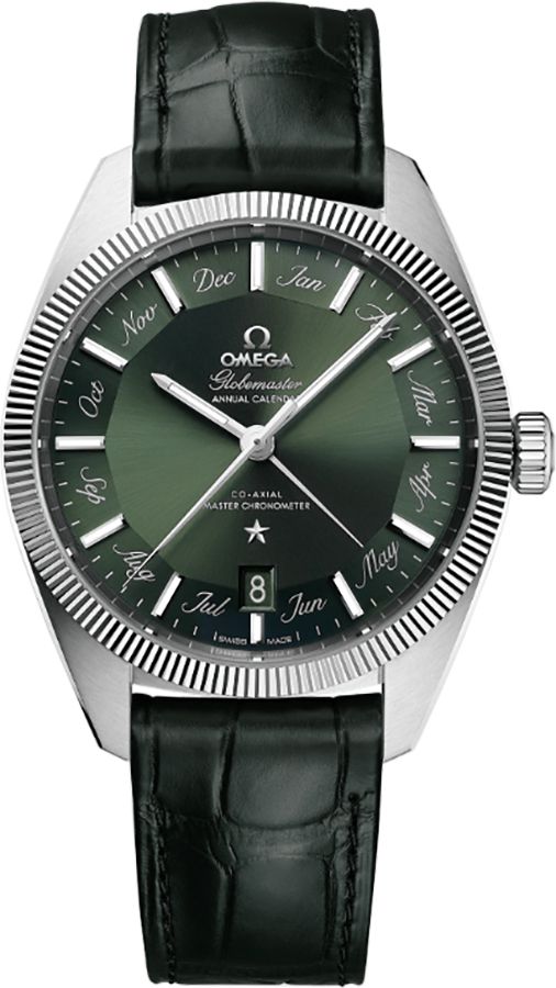 Omega Constellation Watches Mens Green Self Winding Automatic 13033412210001 Watch