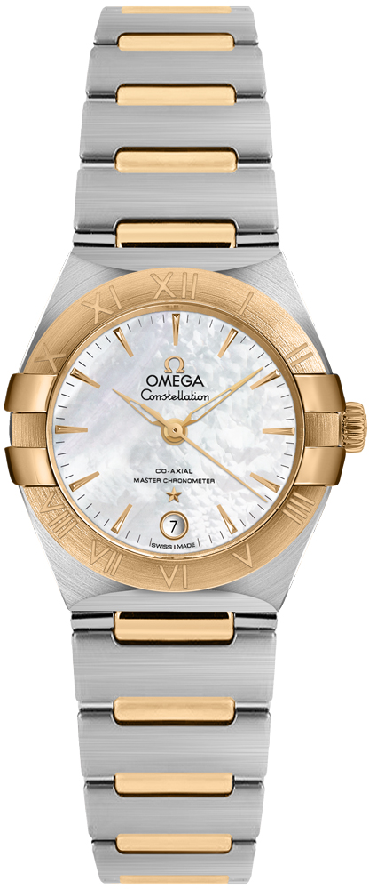 Omega Constellation Watches Ladies Mother of Pearl White Self winding Automatic Chronometer 13120292005002 Watch