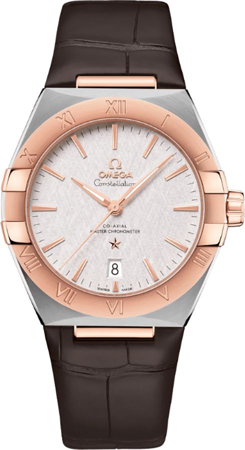 Omega Constellation Watches Mens Silver Self Winding Automatic 13123392002001 Watch