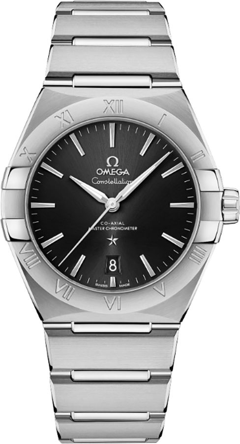 Omega Constellation Watches Mens Black Self Winding Automatic 13110392001001 Watch