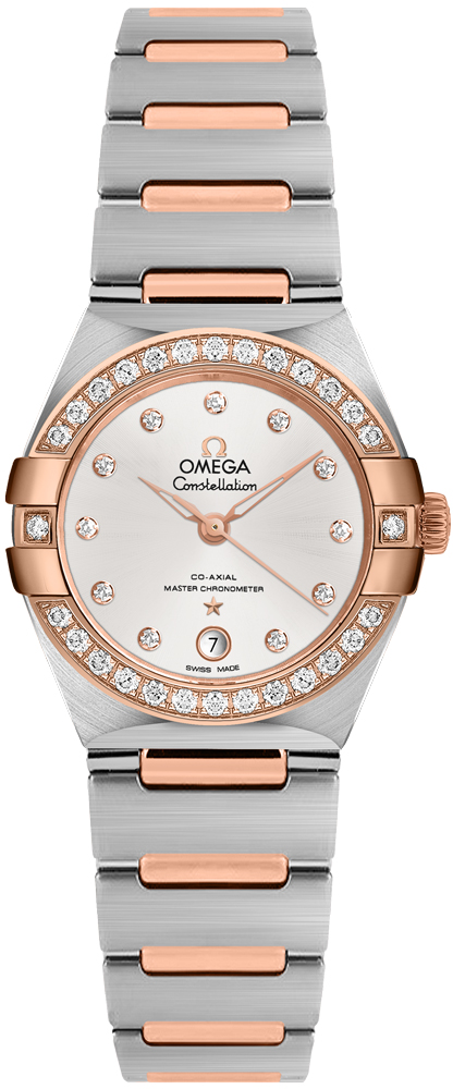 Omega Constellation Watches Ladies Silver Self winding Automatic Chronometer 13125292052001 Watch
