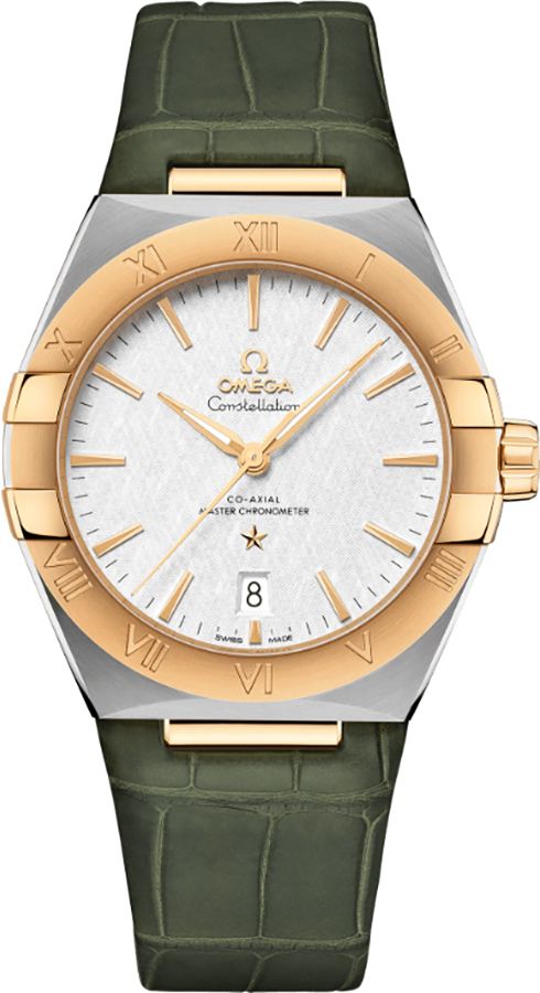 Omega Constellation Watches Mens Silver Self Winding Automatic 13123392002002 Watch