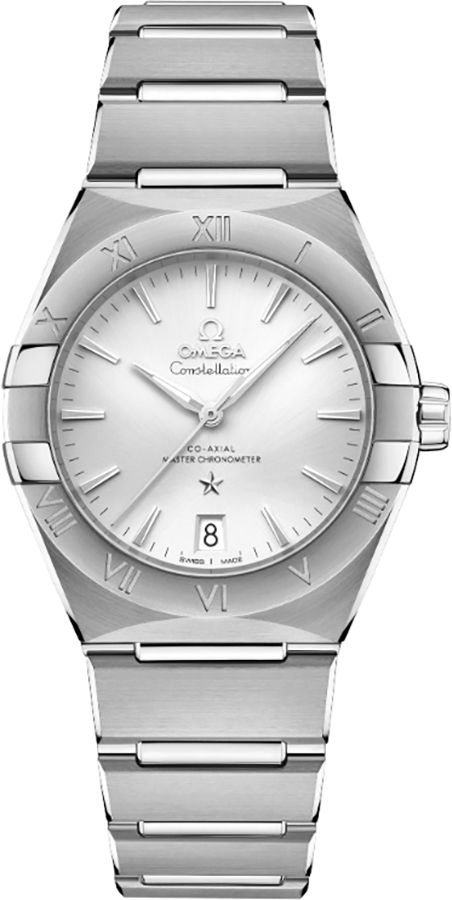 Omega Constellation Watches Unisex Silver Self Winding Automatic 13110362002001 Watch