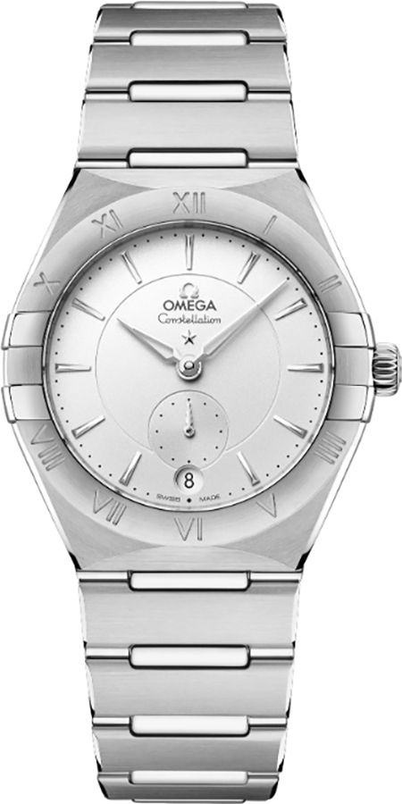 Omega Constellation Watches Ladies Silver Self Winding Automatic 13110342002001 Watch