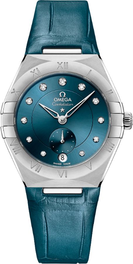 Omega Constellation Watches Ladies Blue Self Winding Automatic 13113342053001 Watch