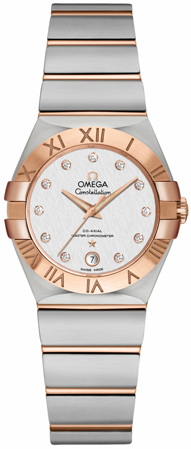 Omega Constellation Watches Ladies Silver Self winding Automatic 12720272052001 Watch