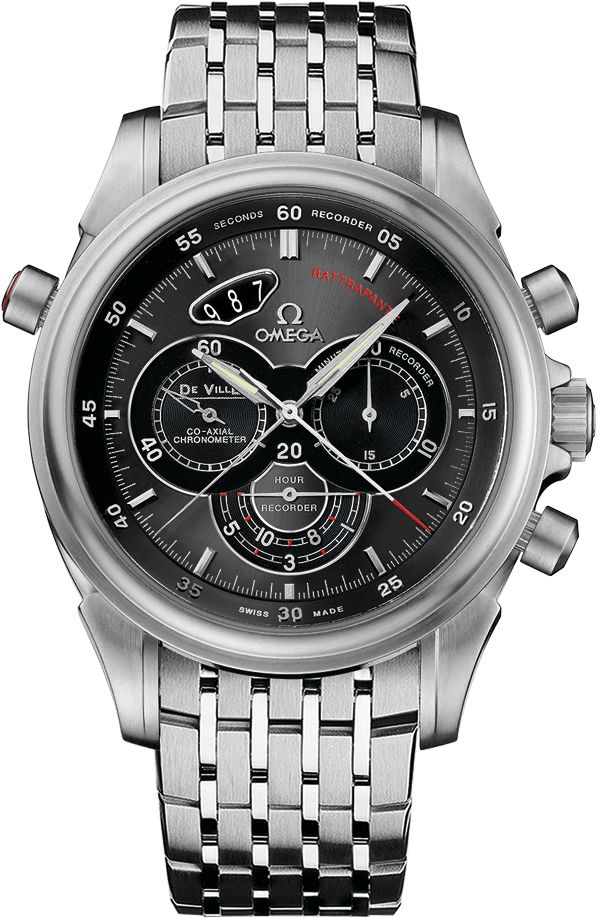 Omega De Ville Watches Mens Grey Self winding Automatic 42210445106001-SD Watch
