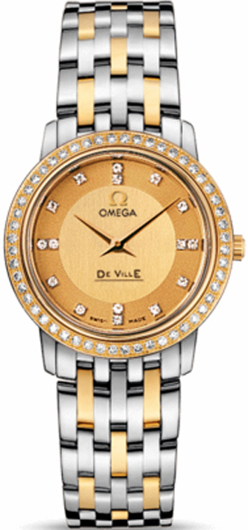 Omega De Ville Watches Ladies Champagne  41325276058001 Watch