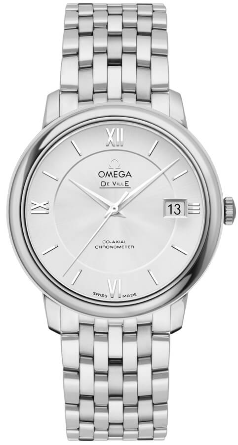 Omega De Ville Watches Mens Silver Self winding Automatic 42410372002001 Watch