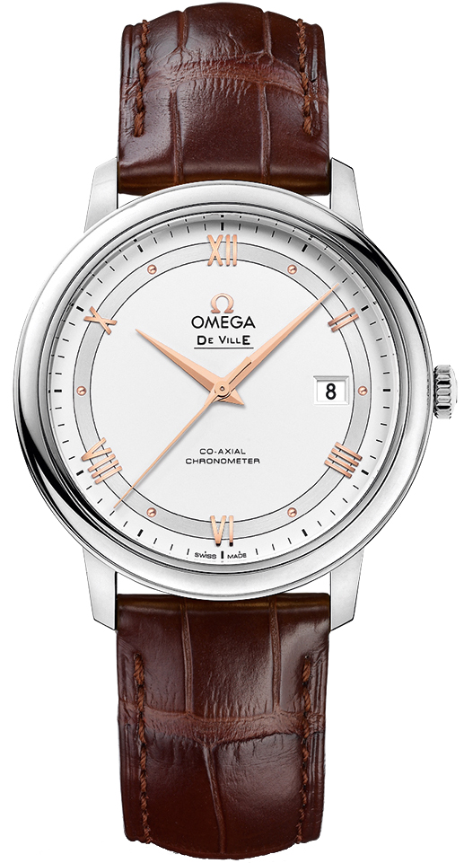 Omega De Ville Watches Mens Silver Self winding Automatic 42413402002002 Watch