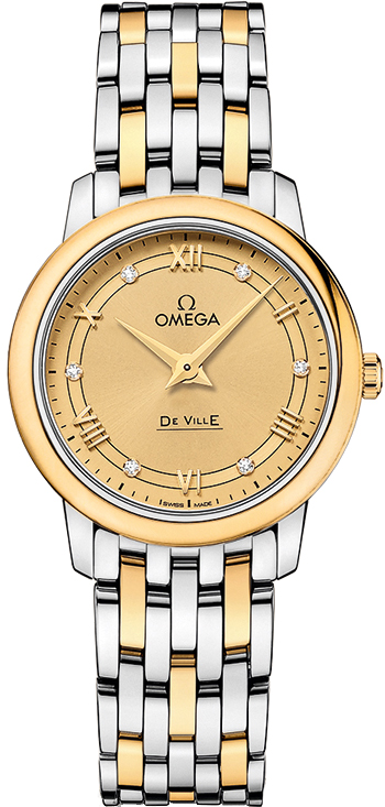 Omega De Ville Watches Ladies Champagne  42420276058003 Watch