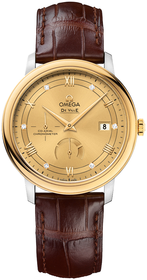 Omega De Ville Watches Mens Champagne  42423402158001 Watch