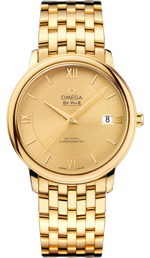 Omega De Ville Watches Mens Champagne  42450372008001 Watch