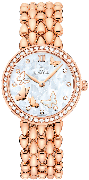 Omega De Ville Watches Ladies Pearl White  42455276055003 Watch