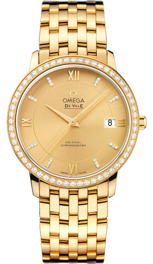 Omega De Ville Watches Mens Champagne  42455372058001 Watch
