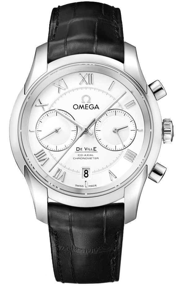 Omega De Ville Watches Mens Silver  43113425102001 Watch