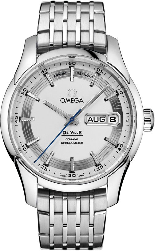 Omega De Ville Watches Mens Silver Self winding Automatic Chronometer 43130412202001 Watch