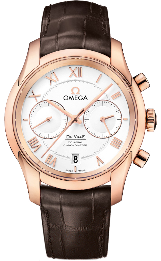 Omega De Ville Watches Mens Silver  43153425102001 Watch