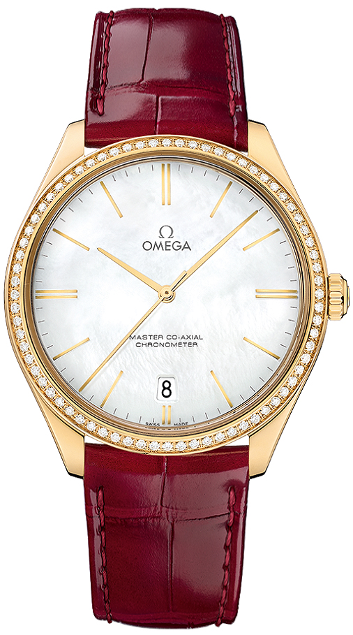 Omega De Ville Watches Mens Mother of Pearl White  43258402105004 Watch