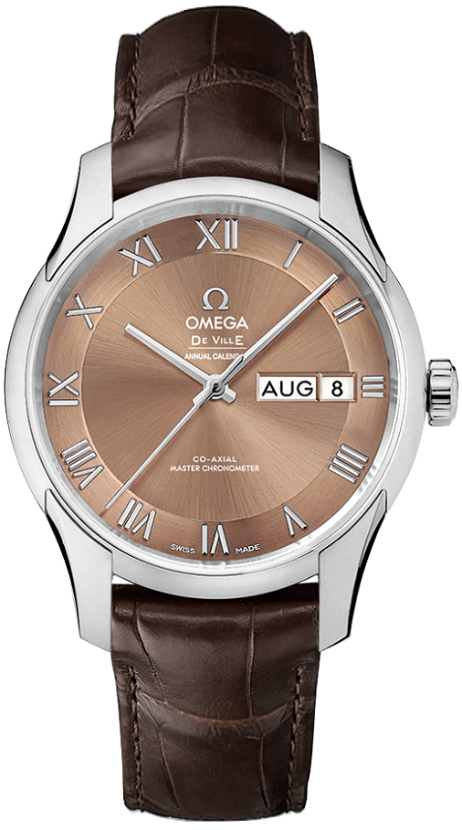 Omega De Ville Watches Mens Bronze Self winding Automatic 43313412210001 Watch