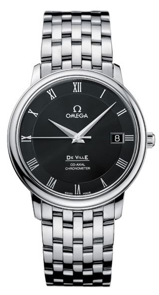 Omega De Ville Watches Mens Black  45745000 Watch