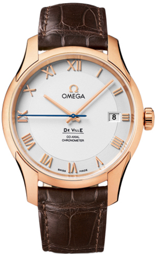 Omega De Ville Watches Mens Silver  43153412102001 Watch
