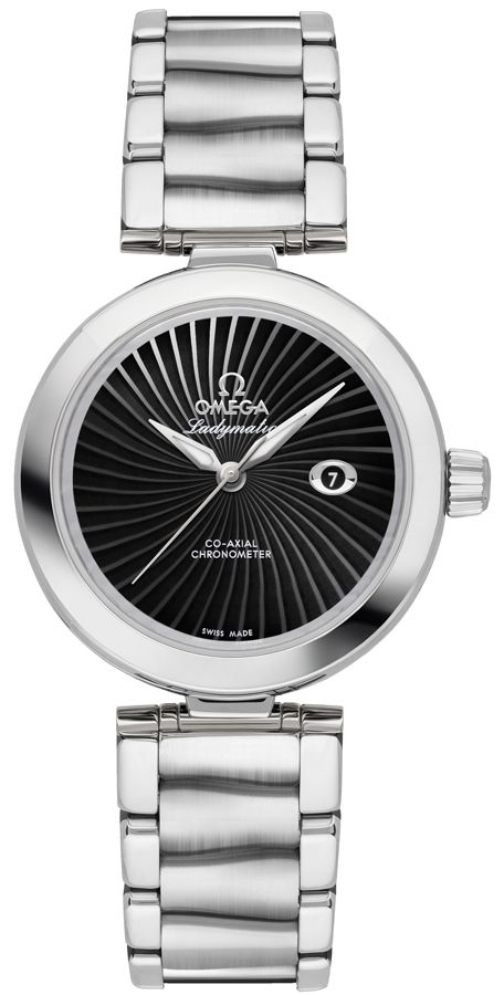 Omega De Ville Watches Ladies Black Self winding Automatic 42530342001001 Watch