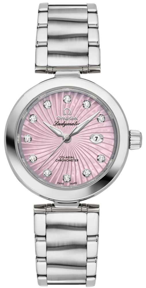 Omega De Ville Watches Ladies Pink Self winding Automatic 42530342057001 Watch