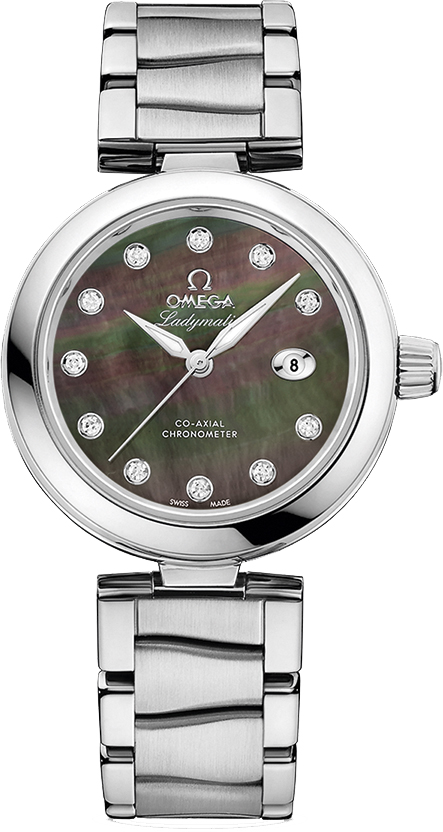 Omega De Ville Watches Ladies Grey Self winding Automatic 42530342057004 Watch