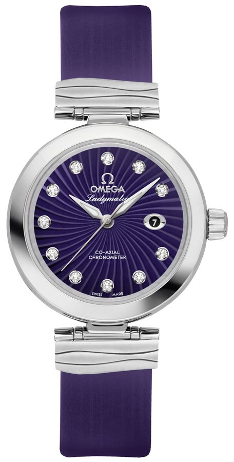 Omega De Ville Watches Ladies Purple  42532342060001 Watch