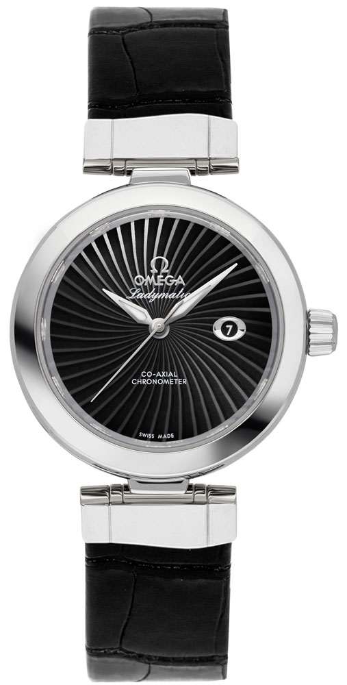 Omega De Ville Watches Ladies Black Self winding Automatic 42533342001001 Watch