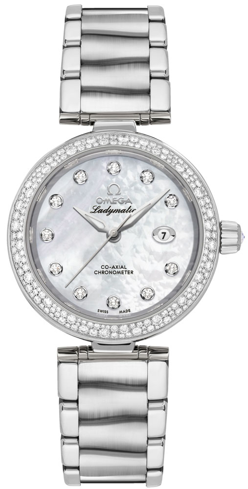 Omega De Ville Watches Ladies Diamonds Self winding Automatic 42535342055002 Watch