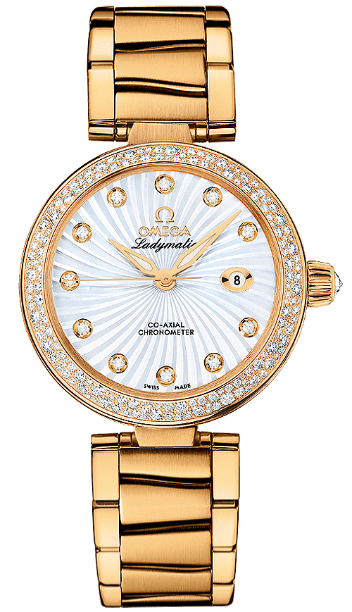 Omega De Ville Watches Ladies Pearl White  42565342055002 Watch