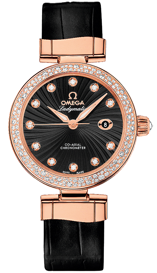 Omega De Ville Watches Ladies Black  42568342051001 Watch