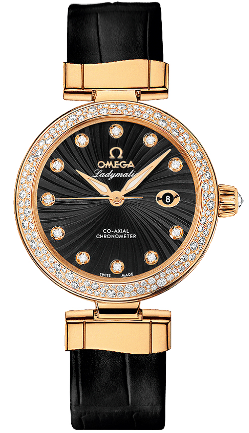 Omega De Ville Watches Ladies Black  42568342051002 Watch
