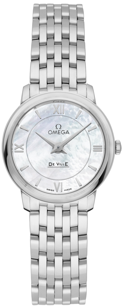 Omega De Ville Watches Ladies Mother of Pearl White  42410246005001 Watch