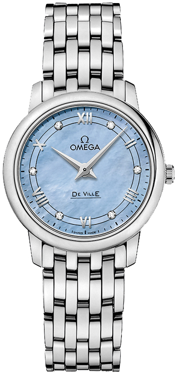 Omega De Ville Watches Ladies Blue  42410276057001 Watch