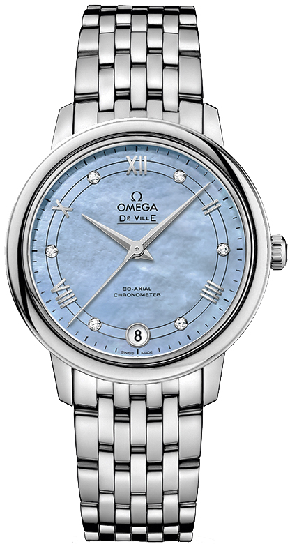 Omega De Ville Watches Ladies Blue  42410332057001 Watch