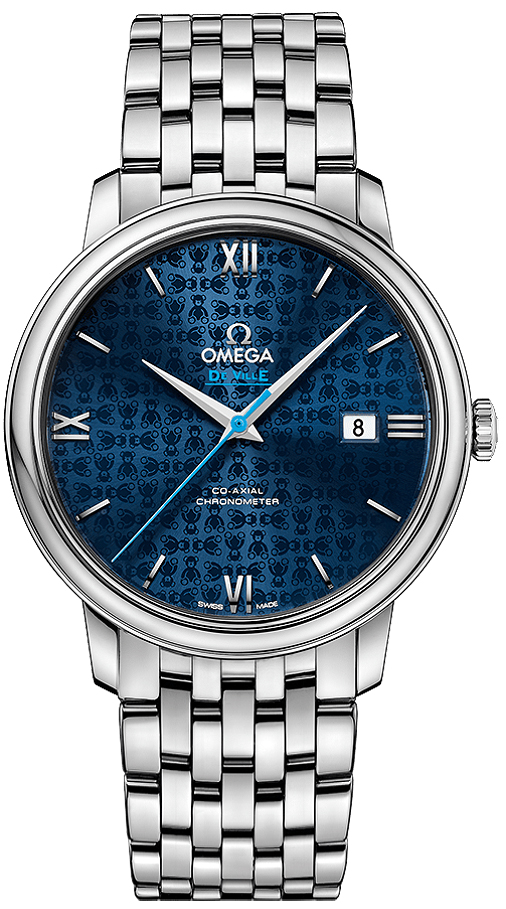 Omega De Ville Watches Mens Blue Self winding Automatic 42410402003003 Watch