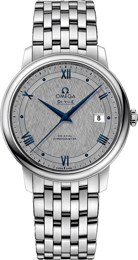 Omega De Ville Watches Mens Grey Self winding Automatic 42410402006002 Watch