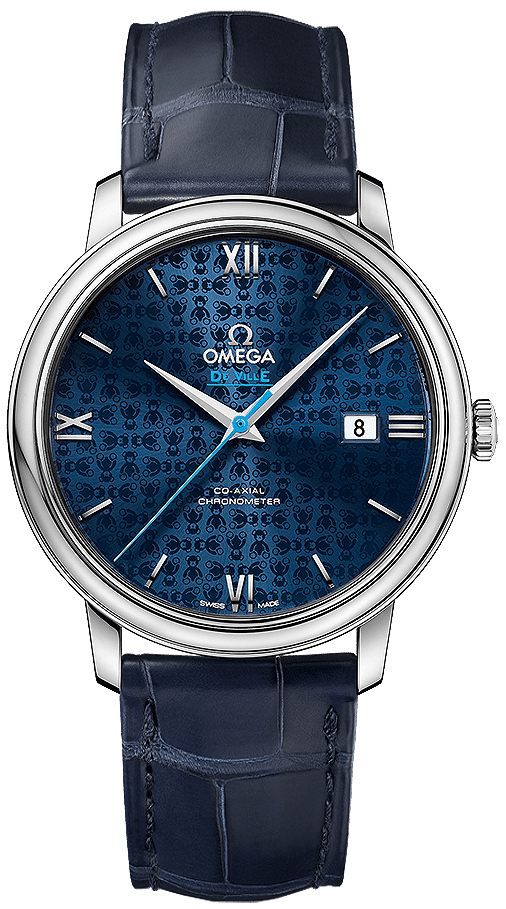 Omega De Ville Watches Mens Blue Self winding Automatic 42413402003003 Watch