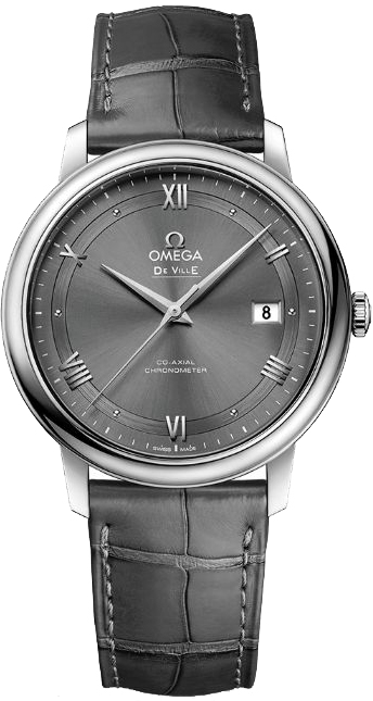 Omega De Ville Watches Mens Grey Self winding Automatic 42413402006001 Watch