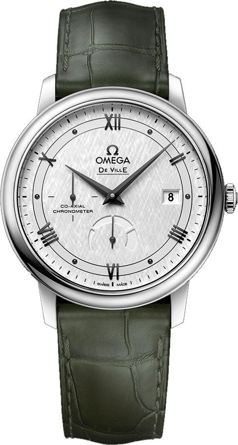 Omega De Ville Watches Silver Self winding Automatic Chronometer 42413402102004 Watch