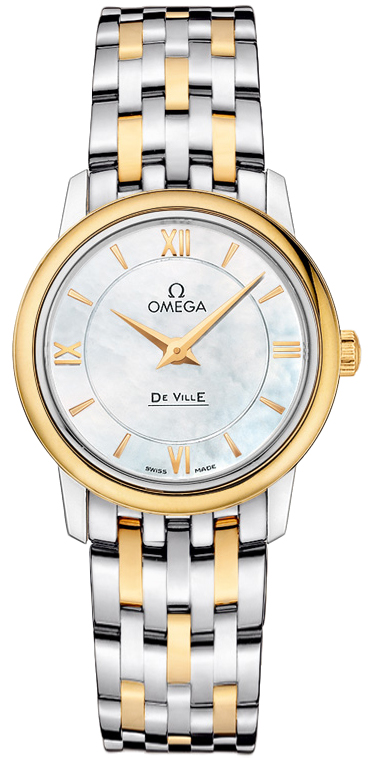 Omega De Ville Watches Ladies Mother of Pearl White 42420276005001 Watch