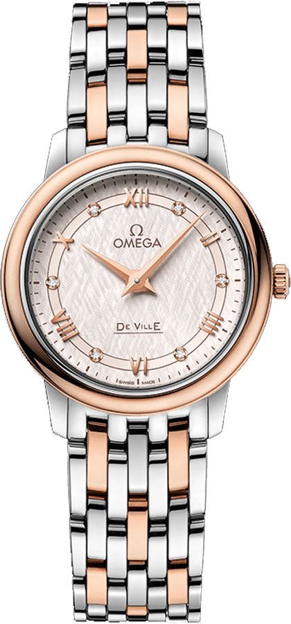 Omega De Ville Watches Ladies Diamonds Battery Operated Quartz 42420276052003 Watch