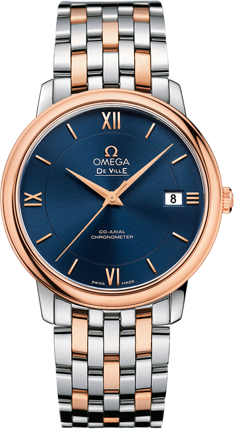 Omega De Ville Watches Mens Blue Self winding Automatic 42420372003002 Watch