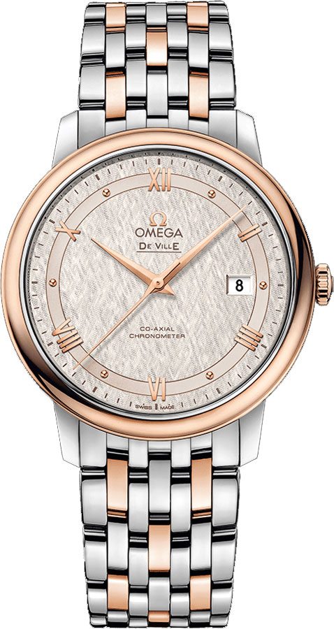Omega De Ville Watches Mens Silver Self winding Automatic Chronometer 42420402002003 Watch