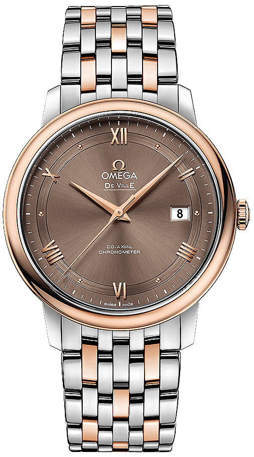 Omega De Ville Watches Mens Chestnut Brown Self winding Automatic 42420402013001 Watch
